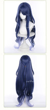 Load image into Gallery viewer, UWOWO Lauma Wig Game Genshin impact Lauma Cosplay Wig Long Hair Blue Hair Halloween Wig