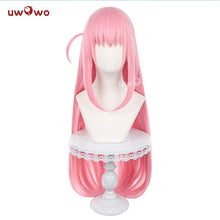 Load image into Gallery viewer, IN STOCK UWOWO Gotouu Hitorii Wig Cosplay Hitorii Cosplay Hair Costume JK Uniform Pink Jacket Long Wig
