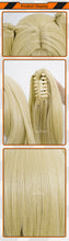 Load image into Gallery viewer, UWOWO Burnice Whita Wig Game Zenless Zone Zero ZZZ Burnice Whita Cosplay Wig with Ponytail Dark Yellow Hair Halloween Wig