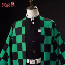 Load image into Gallery viewer, SBluuCosplay Kamado Tanjirouu Tanjiro Cosplay Costume Embroidery SR Quality TR Material