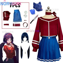 Load image into Gallery viewer, Anime Horror Game MiSide Cosplay Mita Мита Costume JK School Uniform Cute Dress Lolita Wigs For Halloween Girls Woman Customized