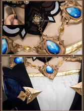 Load image into Gallery viewer, IN STOCK UWOWO Navia Cosplay Genshin Impact Navia Cosplay Costume Fontaine Rococo Style Dress Cosplay Halloween Costume