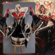 Load image into Gallery viewer, LAST BATCH UWOWO Ahri Cosplay League of Legends/LOL: Immortalized Legend Ahri Cosplay Costume With Tail and Cover Halloween Cos