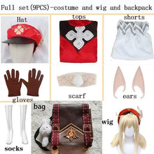 Load image into Gallery viewer, Klee Cosplay Costume Klee Outfits Dress Hat Wig Halloween Carnival Comic for Women Comic Con