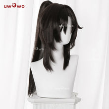 Load image into Gallery viewer, UWOWO Nekomiya Mana Wig Game Zenless Zone Zero Cosplay/ZZZ Cosplay Nekomiya Mana Cosplay Wig Long Hair Black Hair