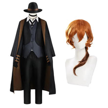Load image into Gallery viewer, Nakahara Chuuya Cosplay Costume Include Hat Uniform Trench Coat Pants Outfits