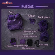 Load image into Gallery viewer, IN STOCK UWOWO Game Fatee/Grandd Orderr  Jeannee d'Arc (Alterr) Holy Night Dinner Gown Cosplay Costume Halloween Costume