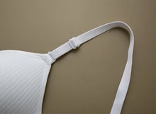 Load image into Gallery viewer, 2PCS/Set Women Seamless Bra Panties Set Sexy Stretch Sport Bra Thong Briefs Style Panty Bralette Crop Top Intimates Lingerie Set