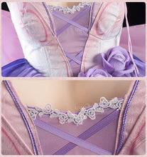 Load image into Gallery viewer, IN STOCK UWOWO Elysia Cosplay Game Honkai Impact 3: Elysia Fanart 'Luminous Sands' Dress Cosplay Cos With Bow Halloween Costume