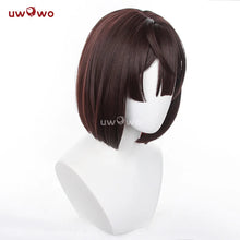 Load image into Gallery viewer, IN STOCK UWOWO Honkai Star Rail Cosplay Xueyi Wig Short Brown Hair Heat Resistant For Women Halloween Cosplay Wear
