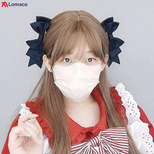 Load image into Gallery viewer, Kawaii Handmade Bow Hair Clips Anime Lolita Hairpins Cosplay Headwear JK Uniform Hair Accessory Xmas Gifts