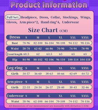 Load image into Gallery viewer, IN STOCK UWOWO Cosplay Stockingg Anarchyy Angell Cosplay Costume Dress with Wings Full Set Halloween Costumes