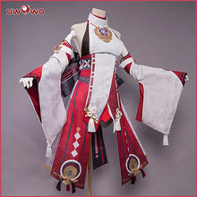 Load image into Gallery viewer, IN STOCK UWOWO Yae Miko Cosplay Costume Game Genshin Impact Cosplay Guuji Yae Figure Dress Party Outfit Yae Halloween Costumes