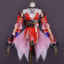 Load image into Gallery viewer, Sparkle Cosplay Honkai Star Rail Sparkle Cosplay Costume Wig Mask Dress Full Set Prop Hanabi Sparkle Halloween Outfit Uniform