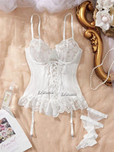 Load image into Gallery viewer, rotic Sexy Lace Bras Sets Babydoll Underwear Transparent Bra Exotic Sets Sexy Woman Porn Sensual Costumes Luxury Lingerie Set