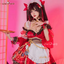Load image into Gallery viewer, LAST BATCH UWOWO Sparkle Cosplay Game Honkai Star Rail Sparkle Maid Cosplay Costume with Bow Headwear Halloween Costume