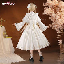 Load image into Gallery viewer, UWOWO Collab Series: Anime Soraaa Kasuganoo Casual Wear Cosplay Costume S-XL White Dress Halloween Costume