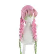 Load image into Gallery viewer, UWOWO Kanrojii Mitsuri Cosplay Costume Skirt Cloak Skirt Full Set Dress Role Play Halloween Costumes Outfit