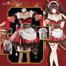 Load image into Gallery viewer, LAST BATCH UWOWO Sparkle Cosplay Game Honkai Star Rail Sparkle Maid Cosplay Costume with Bow Headwear Halloween Costume