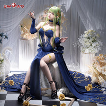 Load image into Gallery viewer, IN STOCK UWOWO C.C. Cosplay Lelouchh Chessboard Party Gown Mahjongg Soul CC Lelouchh Cosplay Costume