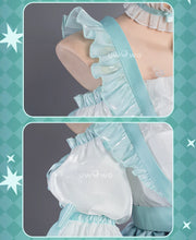 Load image into Gallery viewer, IN STOCK UWOWO Mikku Cosplay Costume Rakutenn Collabb Happy 16th Anniversary Birthday Cosplay Women Costume Dress Outfits