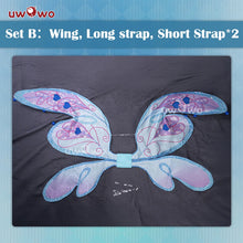 Load image into Gallery viewer, IN STOCK UWOWO Bloomm S4 Anime Cosplay Costume Big Fairy Wings Cosplay Princes Costume Outfit Butterfly Halloween Costumes