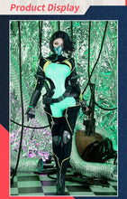 Load image into Gallery viewer, IN STOCK UWOWO Game Valorantt Viper Cosplay Costume with Face Mask Accessories Women Bodysuit Jumpsuit Halloween Costumes Suit