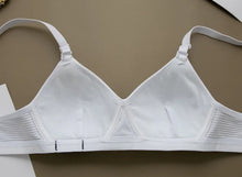 Load image into Gallery viewer, 2PCS/Set Women Seamless Bra Panties Set Sexy Stretch Sport Bra Thong Briefs Style Panty Bralette Crop Top Intimates Lingerie Set