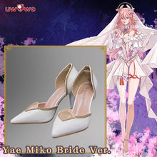 Load image into Gallery viewer, LAST BATCH UWOWO Genshin Impact Yae Miko Cosplay Shoes Uwowo X Ailish: Fanart Yae Miko Bride Ver. Cosplay High-heels Women
