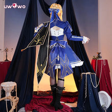 Load image into Gallery viewer, UWOWO Saber Cosplay Collab Series: Game Honkai: Star Rail × Fatee/stayy night Collab Saber Cosplay Costume S-XXL Halloween Cos