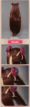Load image into Gallery viewer, UWOWO Cosplay Flora Wig Fairy Wings Cosplay Wigs Long Brown Hair