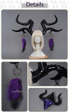 Load image into Gallery viewer, LAST BATCH UWOWO Game Azurr Lanee IJN Owari Cosplay Costume Black Dress Halloween Costume With Headwear