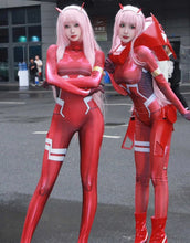 Load image into Gallery viewer, Zero Two Cosplay Costumes Bodysuit Anime Darling in the Franxx 02 Jumpsuit Body suit Wig Women Halloween Party Costume Catsuit