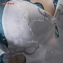 Load image into Gallery viewer, IN STOCK UWOWO Focalors Cosplay Genshin Impact Furina Focalors Mermaid Insipired Fairy Dress Cosplay Costume Carnival Halloween
