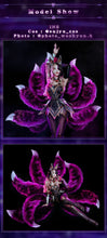 Load image into Gallery viewer, IN STOCK UWOWO League of Legend Cosplay Ahri Costume LOL Coven Ahri Costume with Ears Halloween Costume Ahri Witch Women Dress