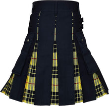 Load image into Gallery viewer, CLOUD KILT " Kilt for Men, Utility Kilt, 100% Cotton Jeans Hybrid Kilt, Modern Box Pleated Tartan Traditional Men's Kilt