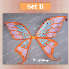 Load image into Gallery viewer, IN STOCK UWOWO Bloomm Enchantixx Season3 Stellaa Cosplay Costume Big Fairy Wings Cosplay Outfit Butterfly Fairy Wing