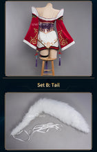 Load image into Gallery viewer, IN STOCK UWOWO League of Legends/LOL: Ahri Champion Nine Tails Wildd Riftt Game Cosplay Costume Ahri Halloween Cosplay