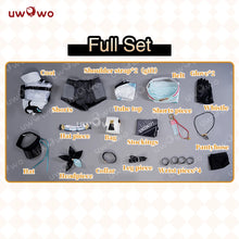 Load image into Gallery viewer, LAST BATCH UWOWO Genshin Impact Fanart Racing Lumine Traveler Casual Outfit Cosplay Costume Halloween Costumes