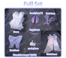 Load image into Gallery viewer, LAST BATCH UWOWO Exclusive Genshin Impact Fanart Kokomi Starlit Jellydream Formal Dress Cosplay Costume Bud Dress With Petticoat