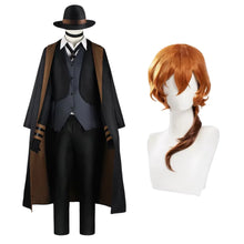 Load image into Gallery viewer, Nakahara Chuuya Cosplay Costume Include Hat Uniform Trench Coat Pants Outfits