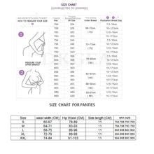 Load image into Gallery viewer, Sexy Lace Lingerie Push Up Semi-sheer Bra and Panty Sets Gathering Chest Flower Large Steel Ring Pretty Korean Fashion Bra Set