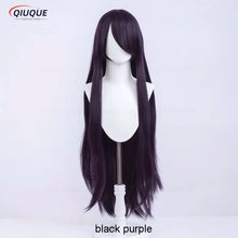 Load image into Gallery viewer, 73 Colors 100cm Long Straight Cosplay Wig Anime Compatible Universal Omopinenet Heat Resistant Synthetic Hair Wigs + Wig Cap