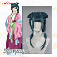 Load image into Gallery viewer, IN STOCK UWOWO Anime Thee Apothecaryy Diariess Maomao Garden Party Hanfuu Cosplay Wig Long Green Hair