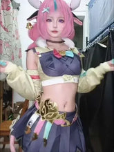 Load image into Gallery viewer, IN STOCK Genshin Impact Varesa Cosplay Costume Full Set with Wig, Shoes & Dress - Halloween, Comic Con, Carnival Party for Women