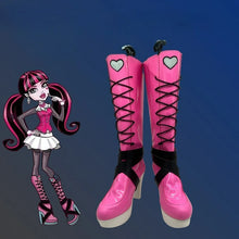 Load image into Gallery viewer, Anime Draculaura Cosplay Monster Fantasy High Spectra Vondergeist Costume Women Shoes Boot Outfits Halloween Carnival Girl Suit