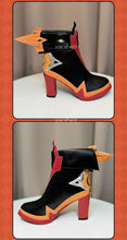 Load image into Gallery viewer, UWOWO Mavuika Shoes Game Genshin Impact Mavuika “Pyro Archon” Cosplay Shoes High Heel Size 35-45