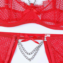 Load image into Gallery viewer, Lingerie Sensual Lace Underwear Transparent Sexy Lingerie Set Sexy Bra Set And Panties Beautiful Erotic Underwear Set
