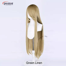 Load image into Gallery viewer, 73 Colors 100cm Long Straight Cosplay Wig Anime Compatible Universal Omopinenet Heat Resistant Synthetic Hair Wigs + Wig Cap