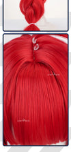 Load image into Gallery viewer, UWOWO Ukinami Yuzuha Wig Game Zenless Zone Zero ZZZ Ukinami Yuzuha Cosplay Wig Red Hair Long Hair Halloween Wig